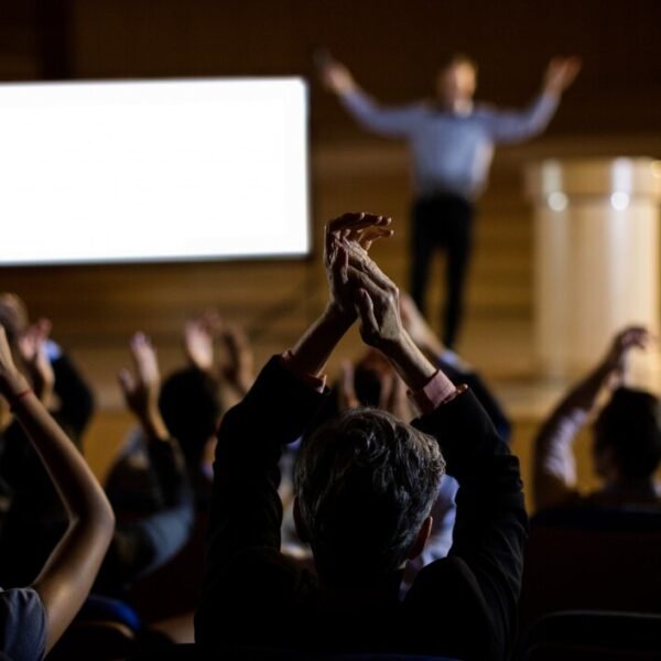 Corporate event and company meeting